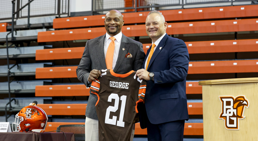 Football legend Eddie George hired as new BGSU head football coach ...