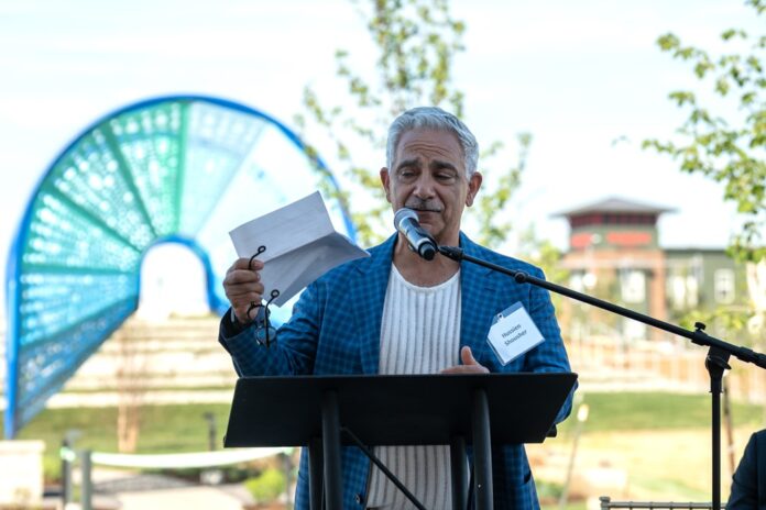 June 4th, Hussein, Son of John and Emney Shousher Speaks at Dedication Credit Metroparks
